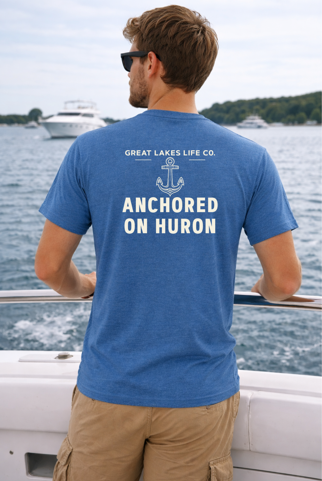 Huron Anchored Short Sleeve Tee
