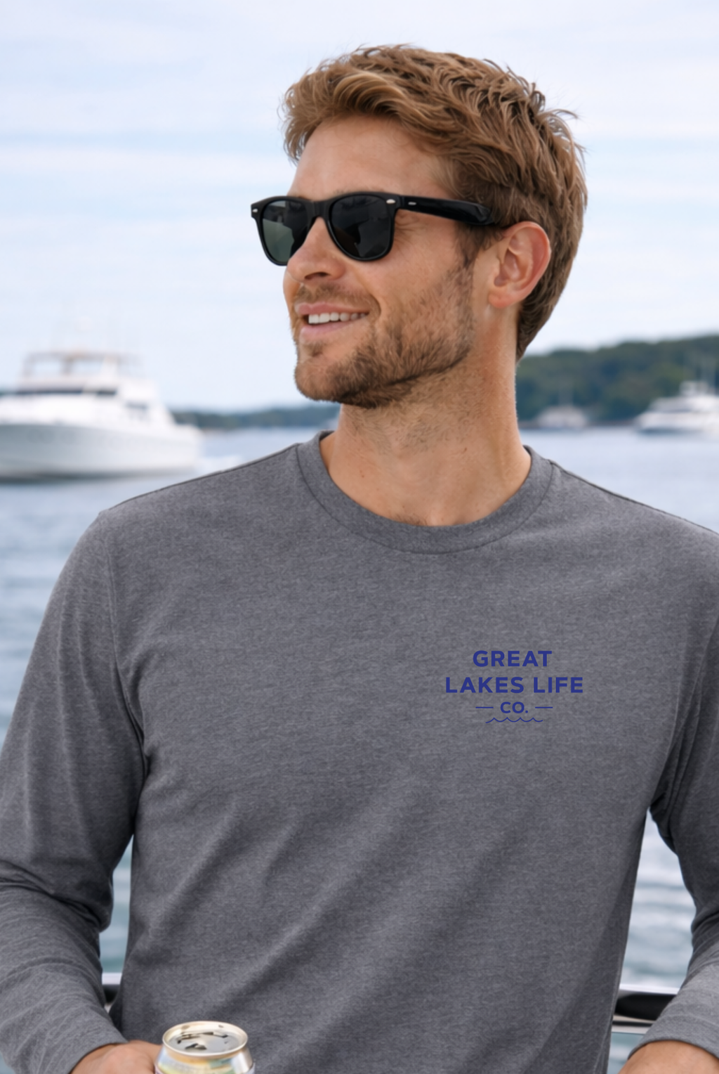Ontario Anchored Long Sleeve Tee